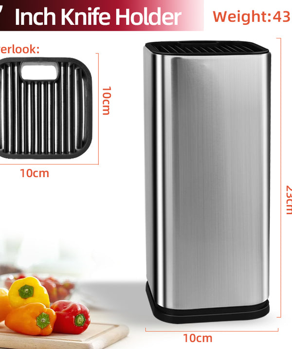 Drainable Knife Chopping Board Holder Size Chopper Holder