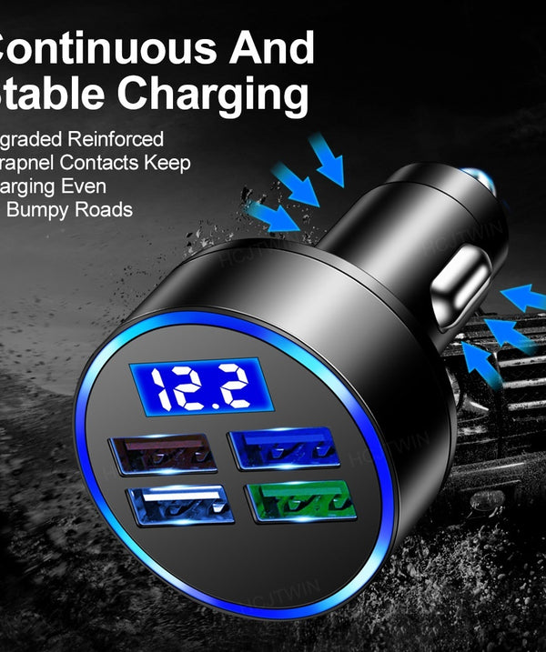 One-to-four Multi-port Car Charger