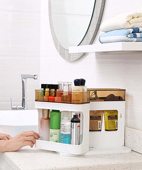 Kitchen Bathroom Storage Plastic Box