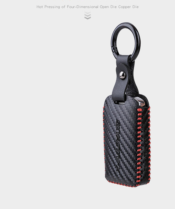 Car leather key case