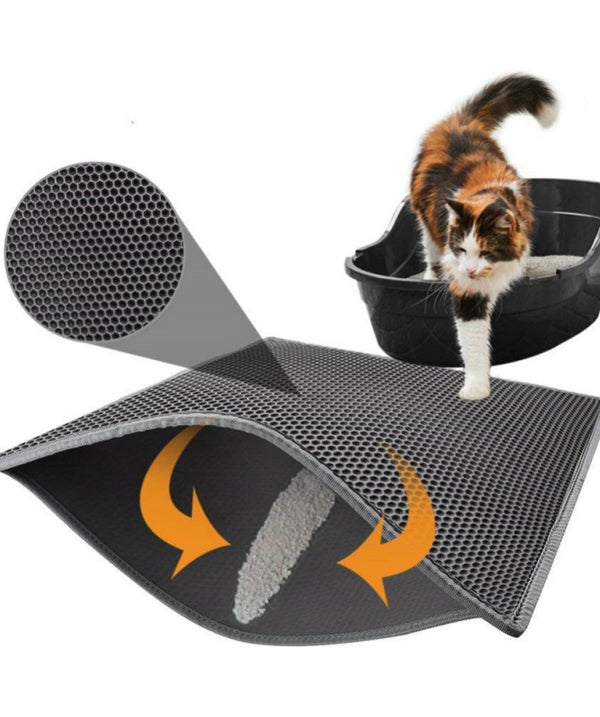 Cat Litter Pad Honeycomb Cat Pad Waterproof Urine Proof Pad Pet Supplies