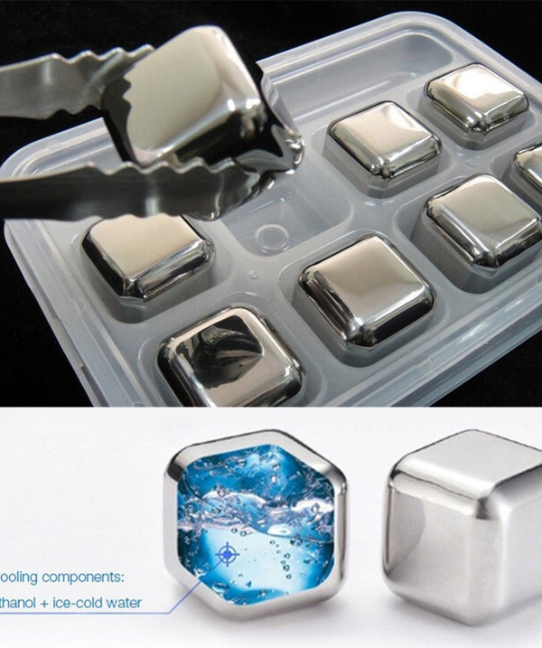 Ice Cubes Set Herbruikbare Chilling Stones Voor Whiskey Cooling Cube Koelen Rots Party Bar Tool