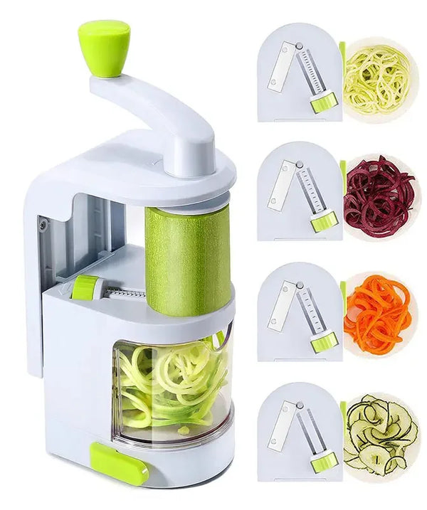 Vegetable Grater Potato Spiral Slicer Whirlwind Fruit Vegetable Spiral Machine Noodle Maker Multifunctional Kitchen Gadgets