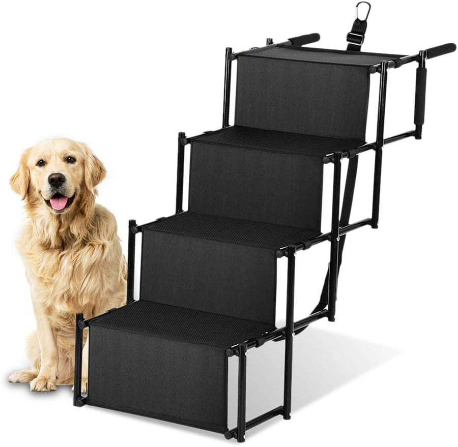 Foldable Dog Car Ramp – Non-Slip & Portable.