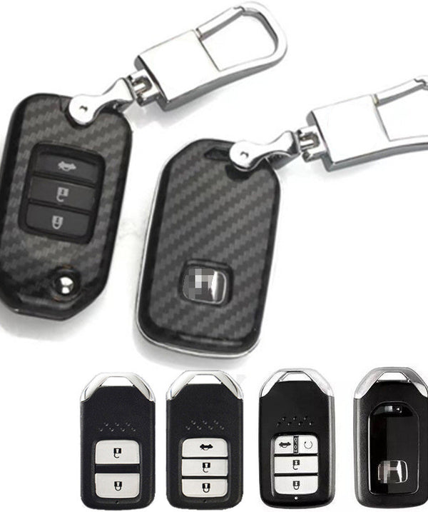 Carbon fiber car key cover car shell buckle