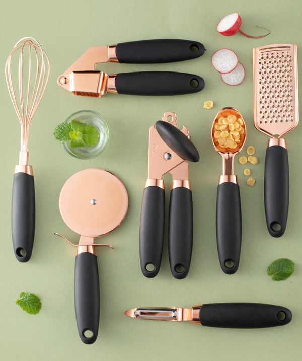Kitchen Household Peeler Gadget Copper Plating Set