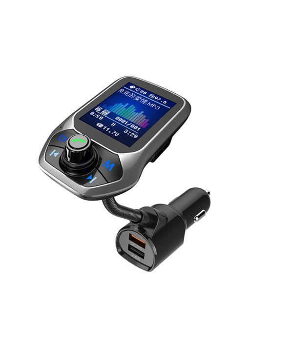 QC3.0 Bluetooth hands-free phone MP3fm transmitter