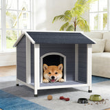 Weatherproof Wooden Outdoor Dog House view 5