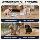 Leak-Proof Indoor Dog Potty Tray view 9