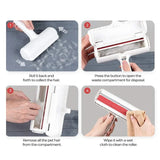 Self-Cleaning Pet Hair Remover Roller – One-Hand Lint & Hair Removal for Dogs, Cats, Furniture view 4