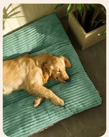 Smartrivo Corduroy Dog Bed for Large Dogs view 12