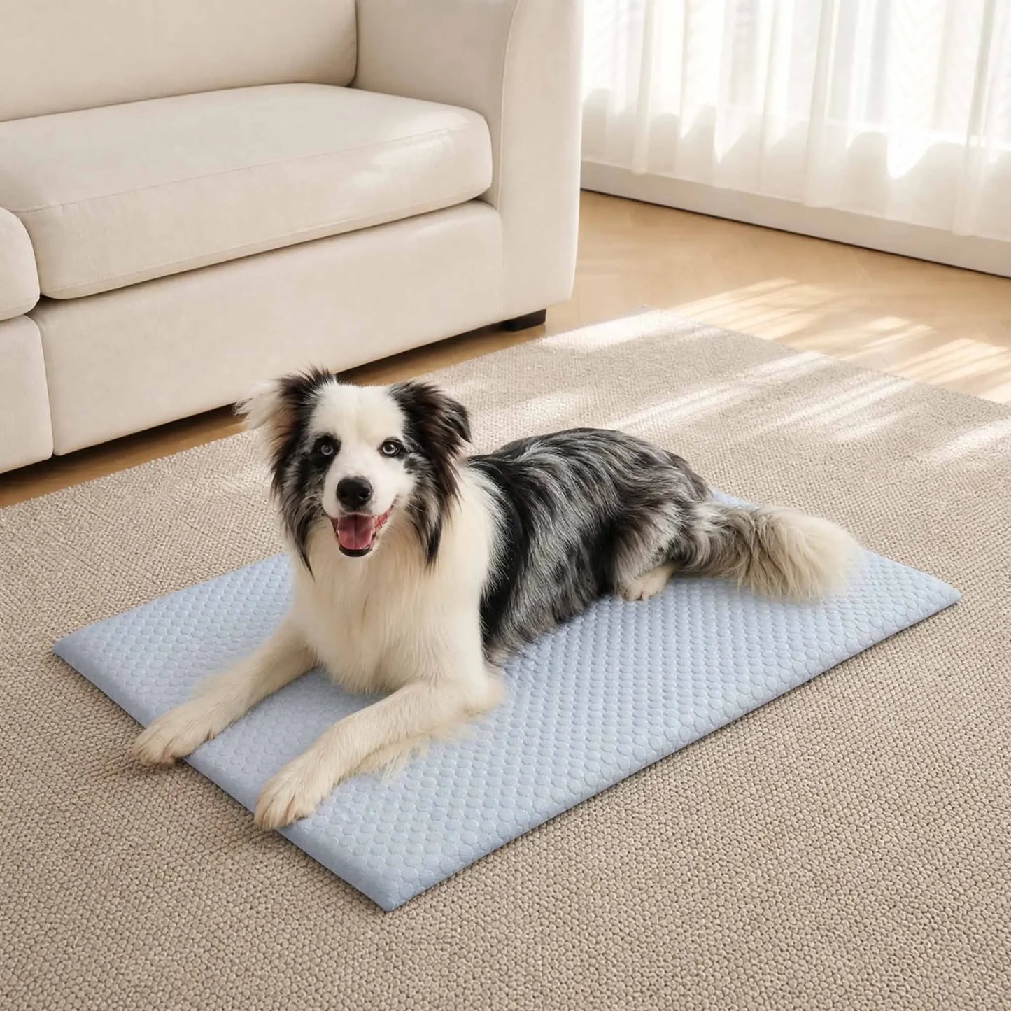 Smartrivo Ice Silk Cooling Dog Bed Mat