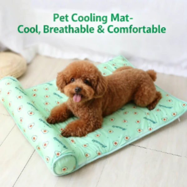 Smartrivo Cooling Dog Mat Washable Pet Blanket