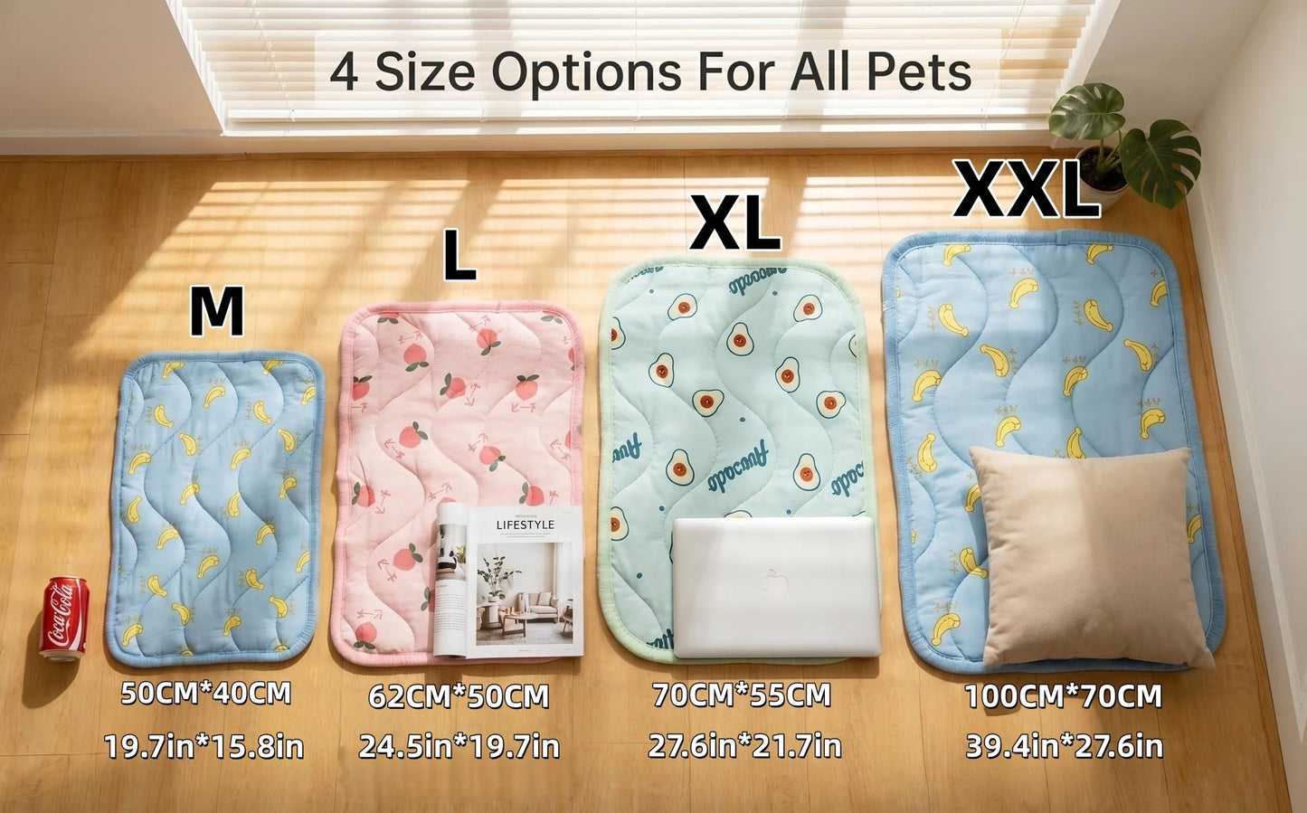 Smartrivo Cooling Pet Mat for Dogs Cats