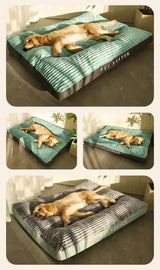 Smartrivo Corduroy Dog Bed for Large Dogs view 15