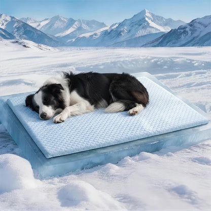 Smartrivo Ice Silk Cooling Dog Bed Mat