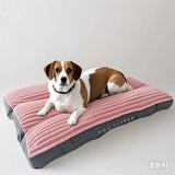 Smartrivo Corduroy Dog Bed for Large Dogs view 2