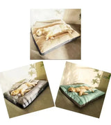 Smartrivo Corduroy Dog Bed for Large Dogs view 6