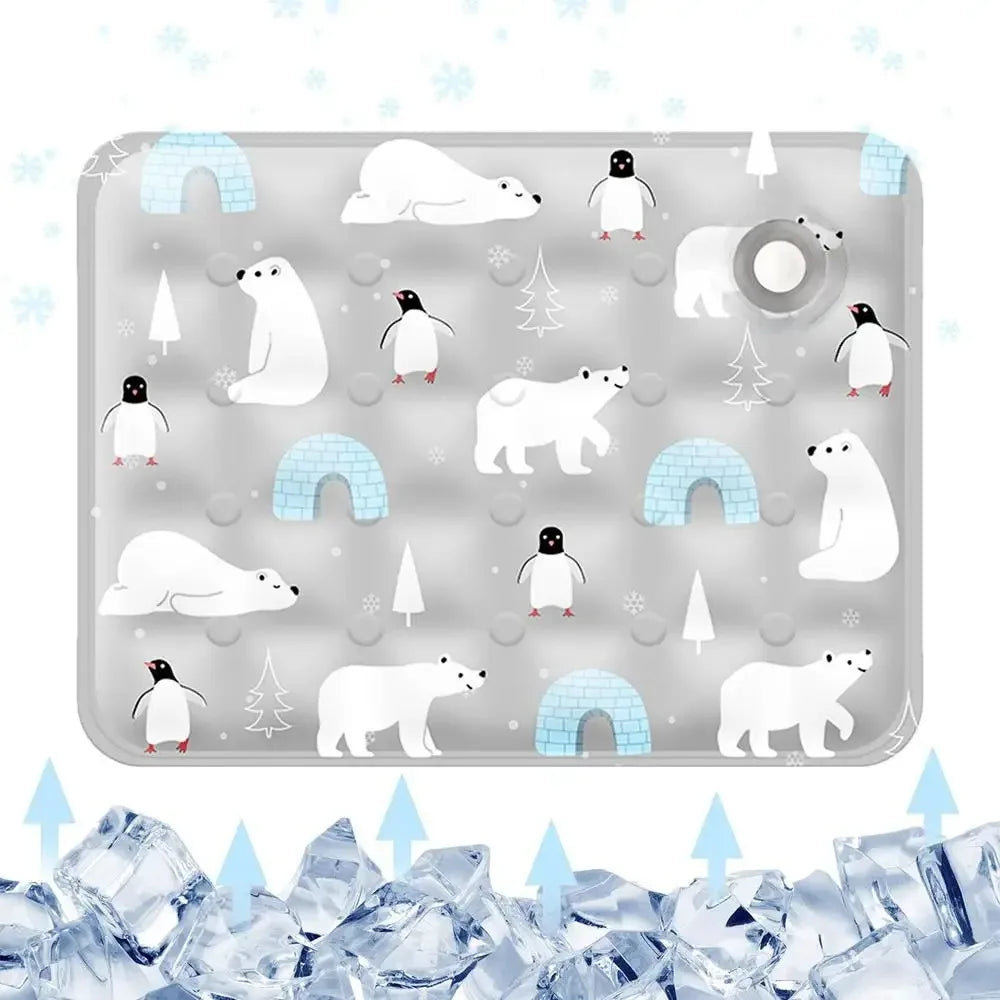 Smartrivo Cooling Pet Bed Mat for Cats Dogs