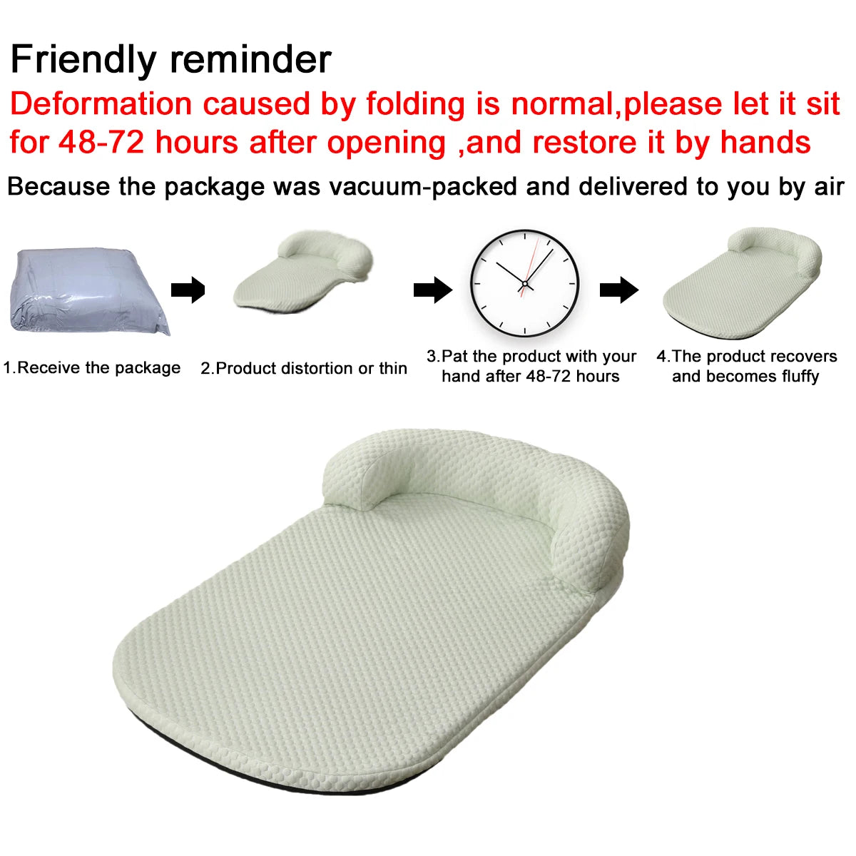 Smartrivo Ice Silk Cooling Dog Bed Pillow