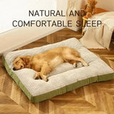 Smartrivo Corduroy Dog Bed for Large Dogs view 20