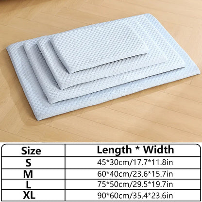 Smartrivo Ice Silk Cooling Dog Bed Mat
