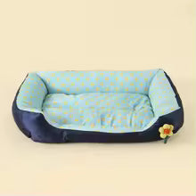 Soft Warm Square Dog Bed