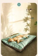 Smartrivo Corduroy Dog Bed for Large Dogs view 10