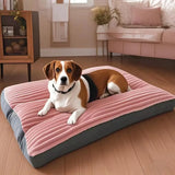 Smartrivo Corduroy Dog Bed for Large Dogs view 24