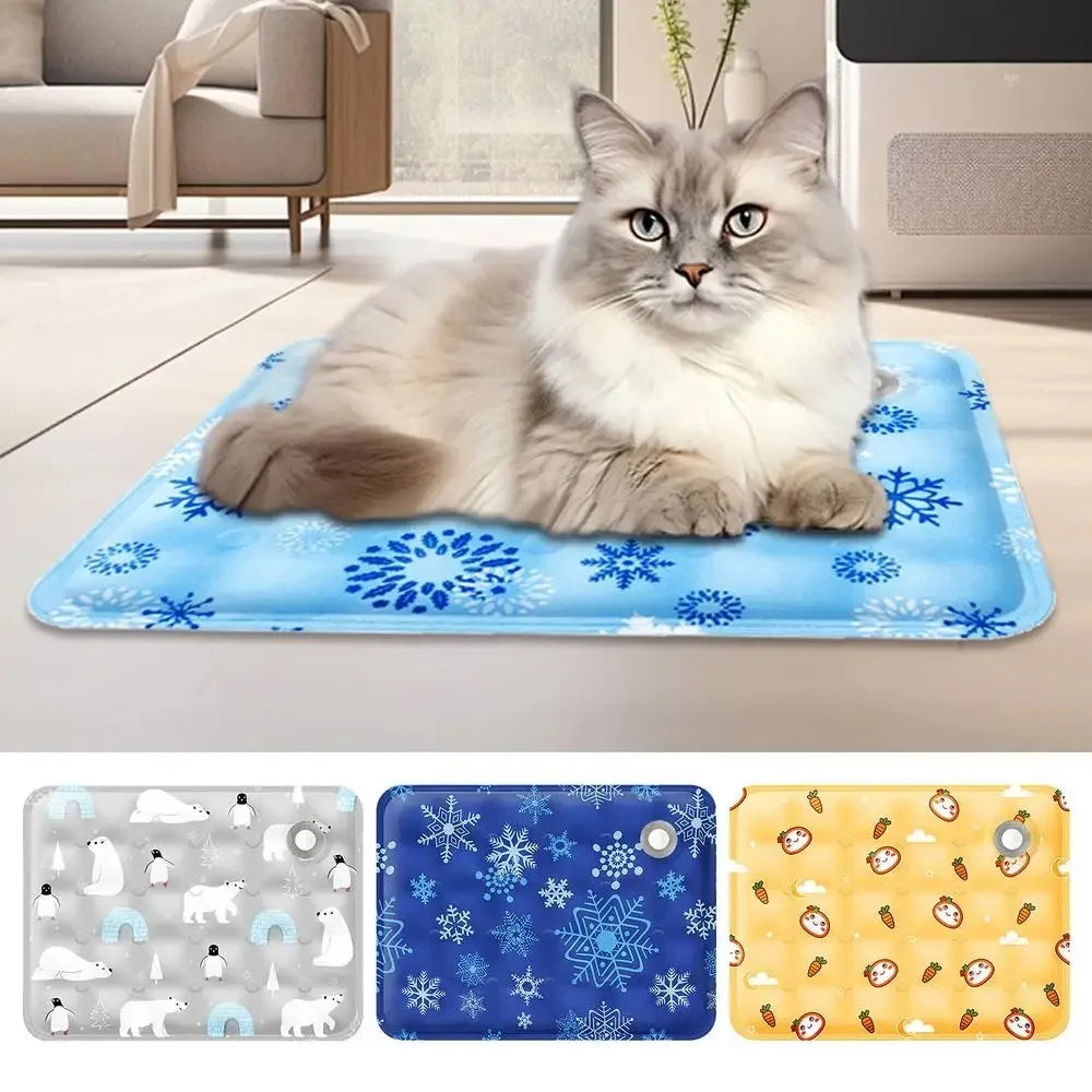 Smartrivo Cooling Pet Bed Mat for Cats Dogs