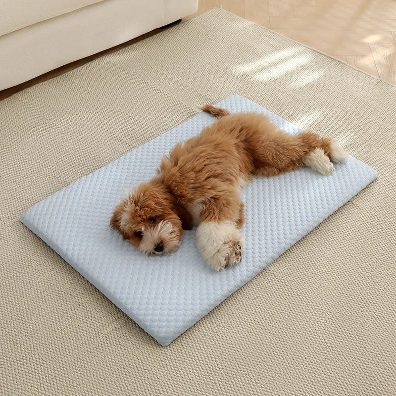 Smartrivo Ice Silk Cooling Dog Bed Mat