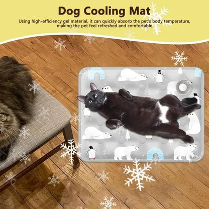 Smartrivo Cooling Pet Bed Mat for Cats Dogs