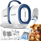 Pet Grooming Vacuum Kit – Dog Deshedding Vacuum with Clipper, Nail Grinder & 7 Tools, view 1