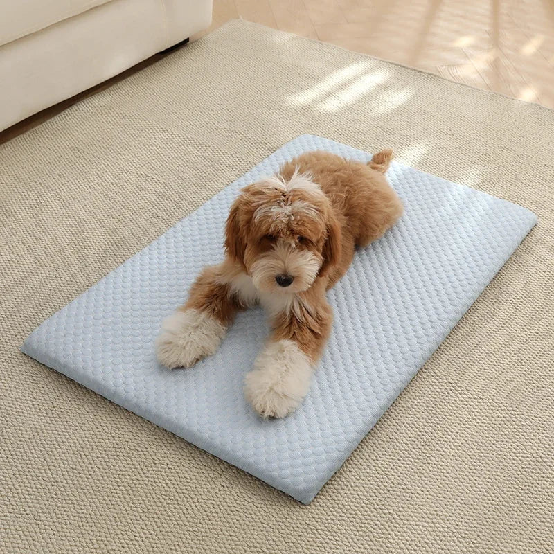 Smartrivo Ice Silk Cooling Dog Bed Mat