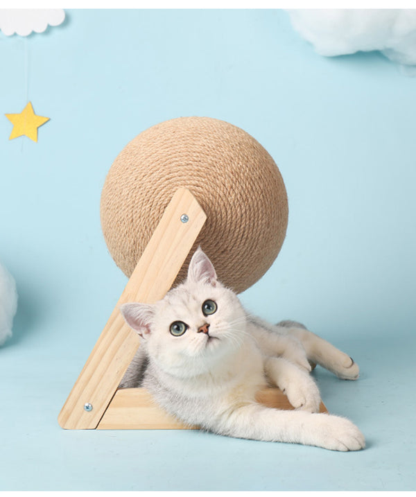 Professional Vertical Cat Toy Sisal Cat Catching Ball