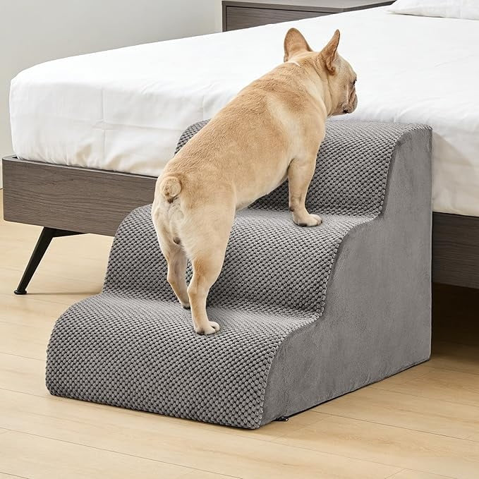 Curved Foam Pet Stairs Ramp