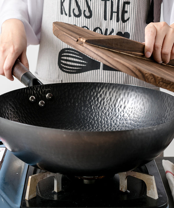 Iron Pan Traditional Iron Wok Handmade
