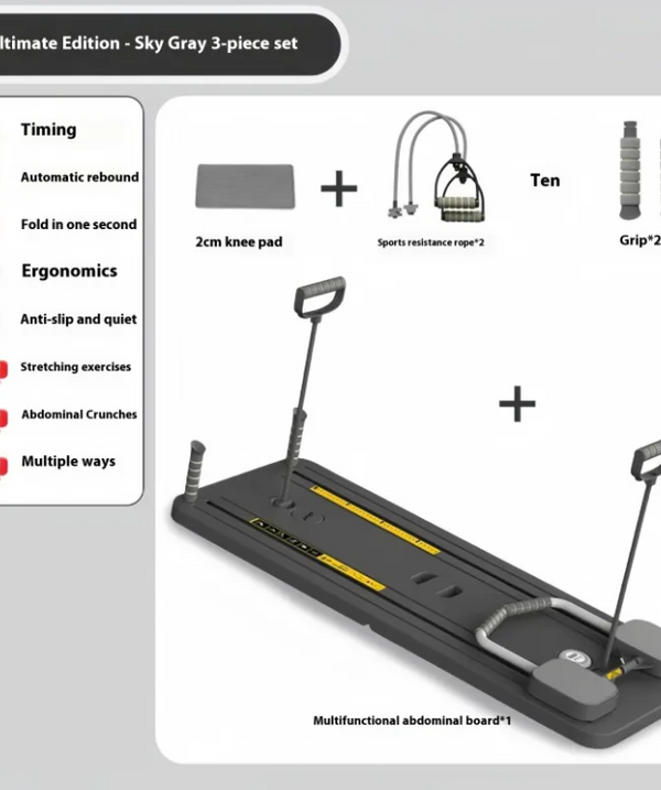 Household Abdominal Wheel Fitness Board