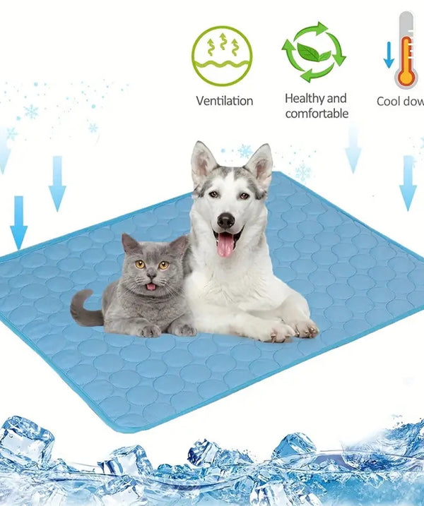 Dog Cooling Mat Summer Pets Cold Bed Extra Large For Small Big Dogs Pet Accessories Cat Durable Blanket Sofa Cat Ice Pad Blanket Pet Products
