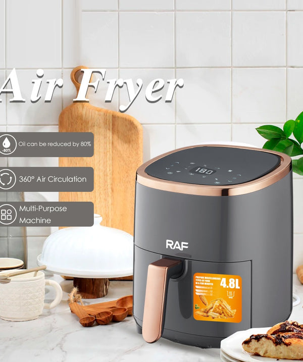 Large Capacity Smart Touch Screen Household Air Fryer